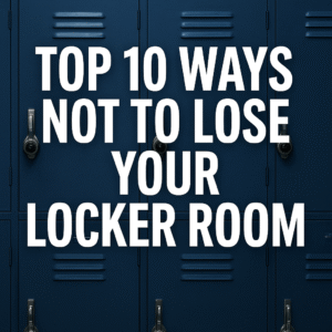 Top 10 Ways NOT to Lose Your Locker Room