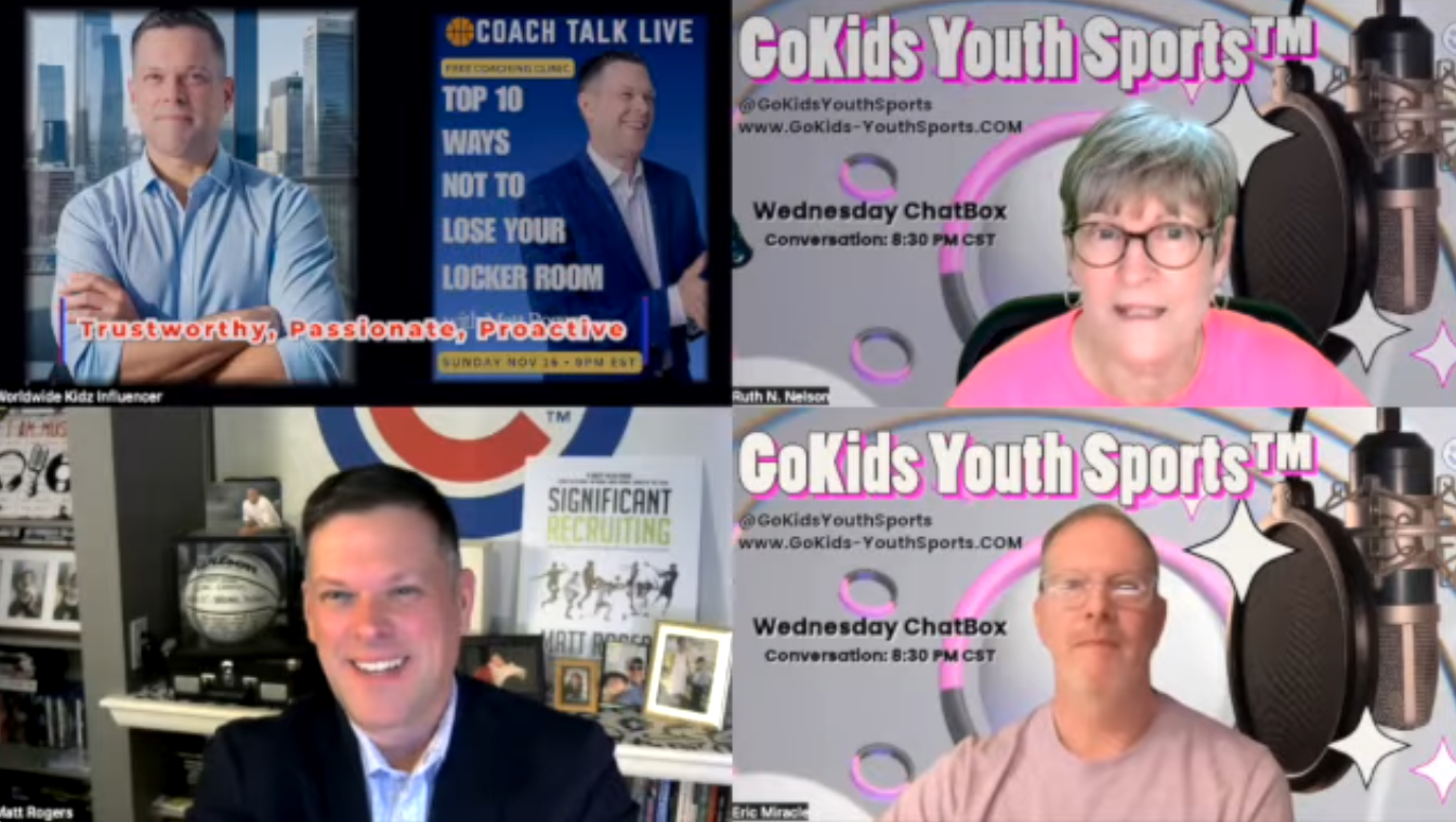 GoKids Youth Sports Wednesday Chatbox w/ Guest Matt Rogers