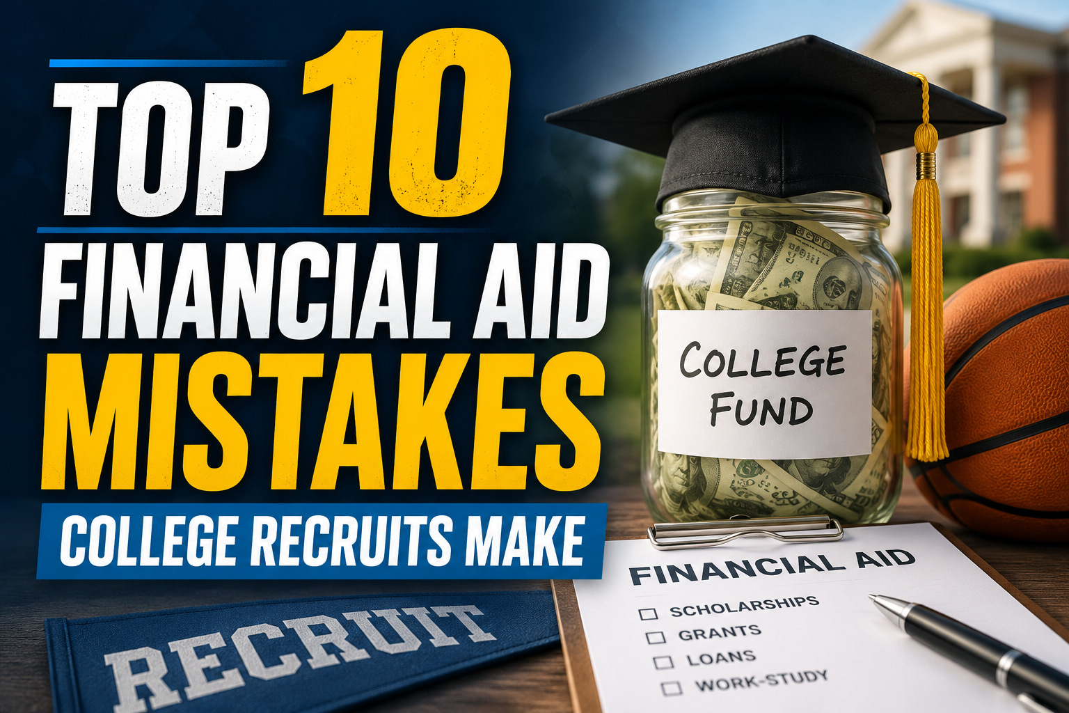 Top 10 Financial Aid Mistakes College Recruits Make