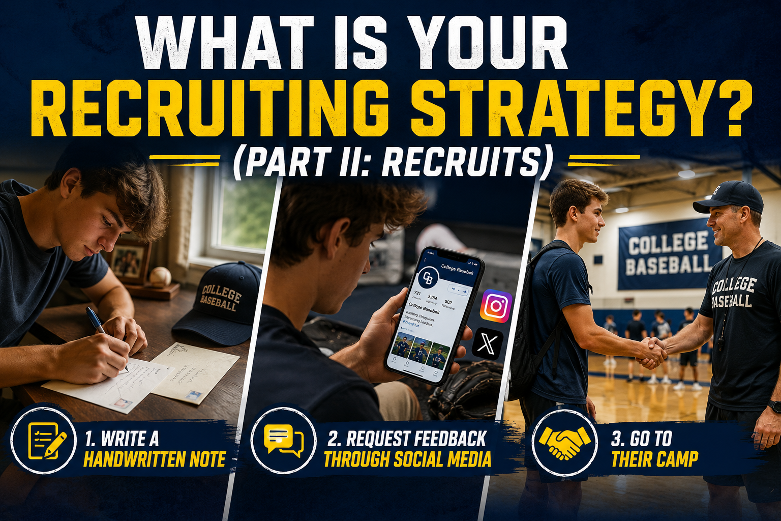 What Is Your Recruiting Strategy? (Part II: Recruits)